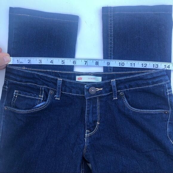 Levi’s kids youth 711 skinny dark wash 16 regular - Picture 9 of 11